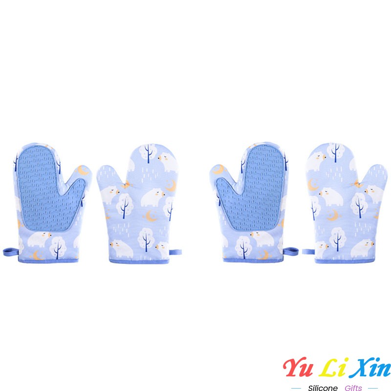 Silicone Material Oven Gloves