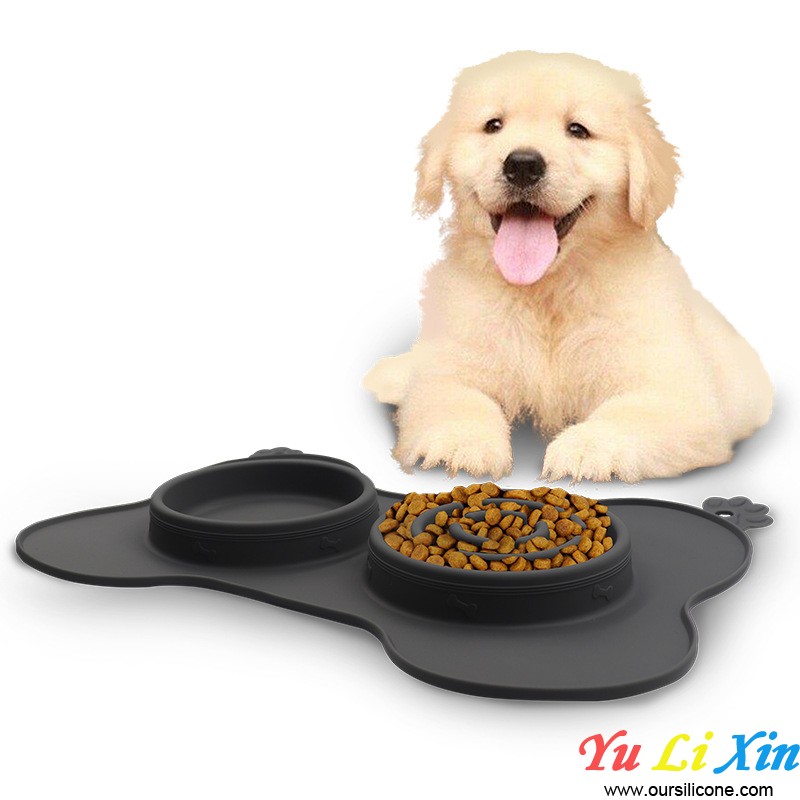 Dog Food Bowl Feeder