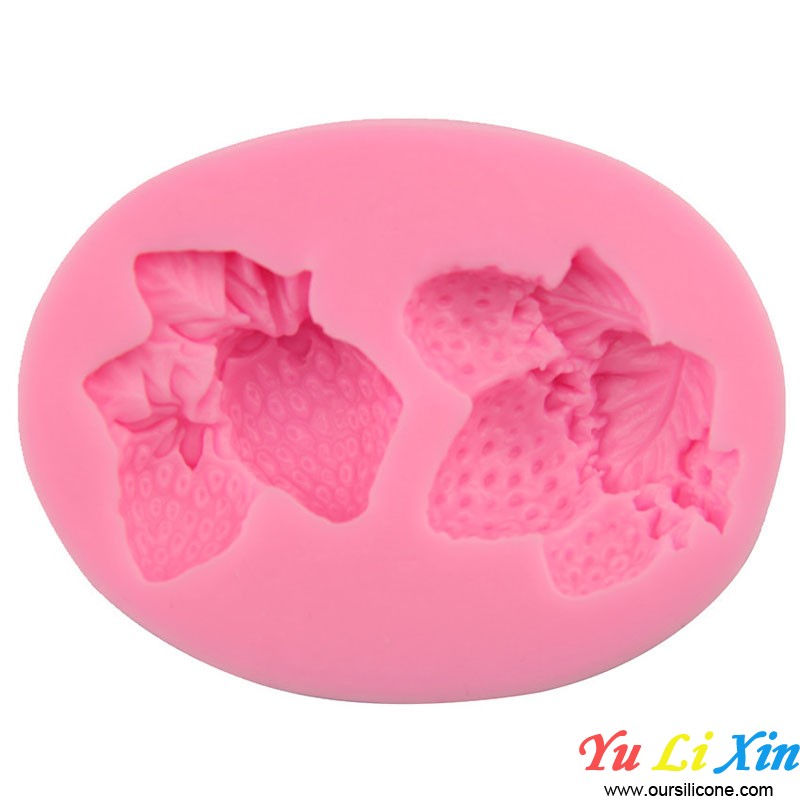 3d Candy Strawberry Mold