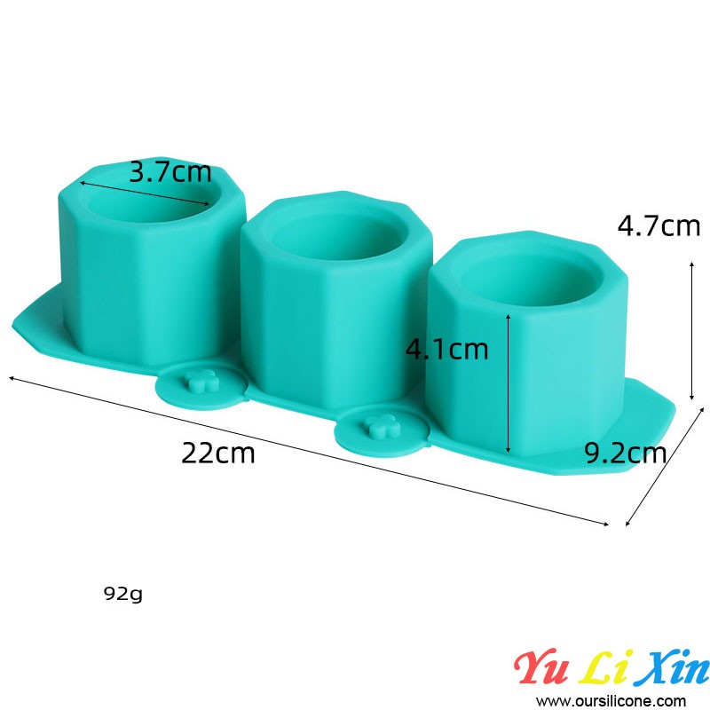 Hollow Cylinder Ice Cube Molds