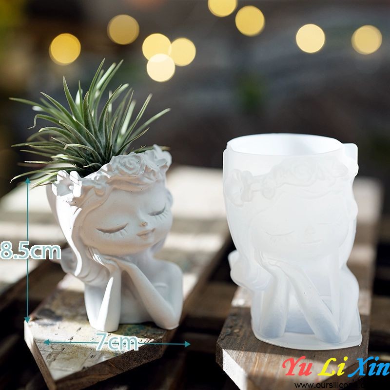 3D Mold for Making Concrete Flower Pot